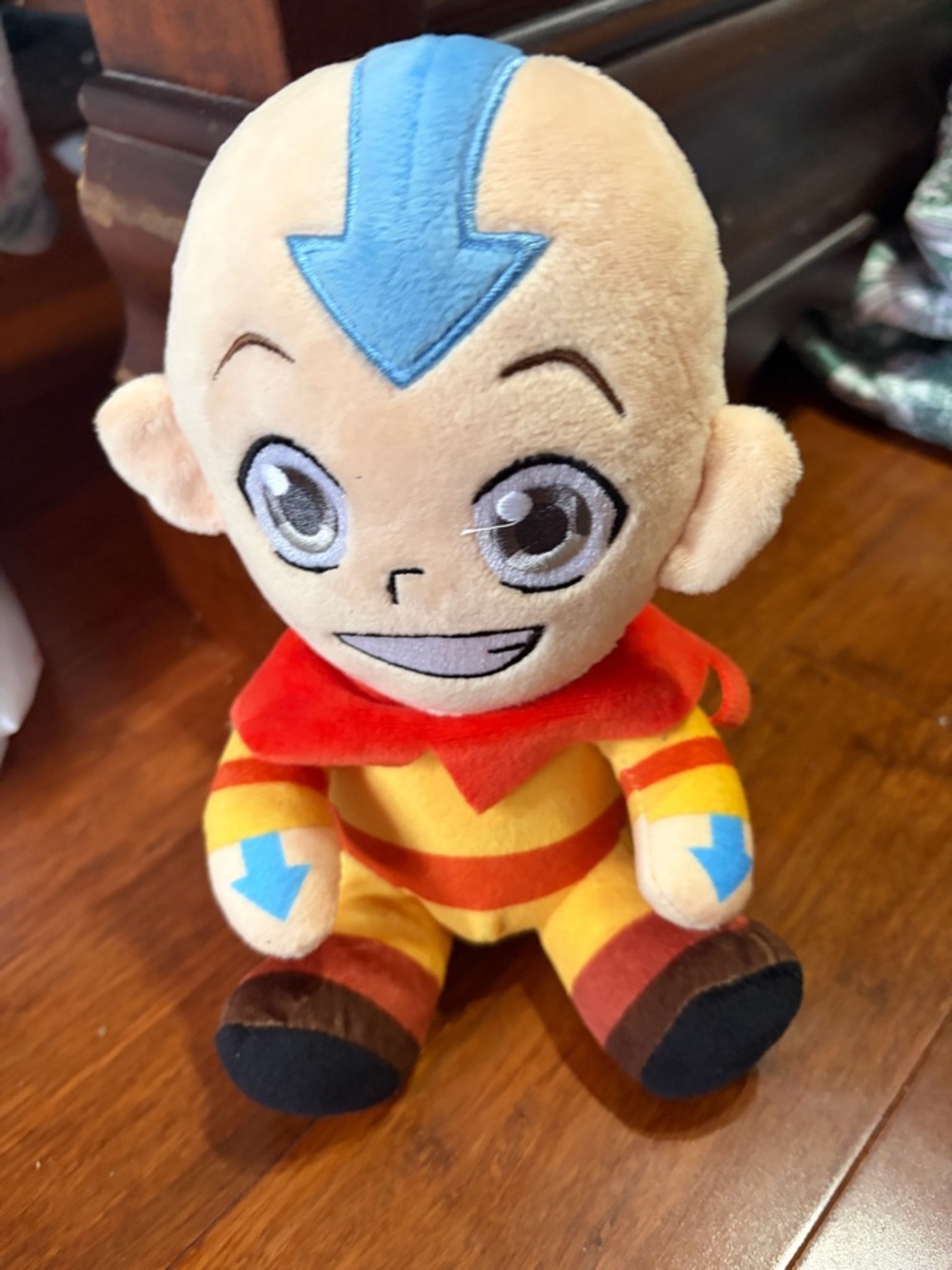 Avatar Blue Arrow Plush Toy - Yellow & Red